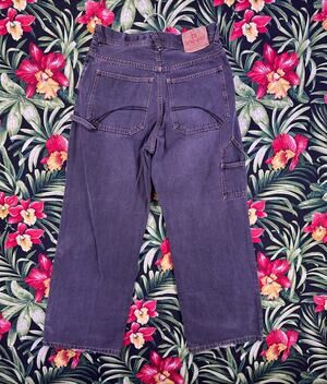 Vintage 07 Ecko Unltd Gray Wide Leg Baggy Jeans Size 18